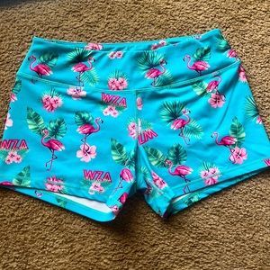 Born Primitive WZA spandex athletic shorts